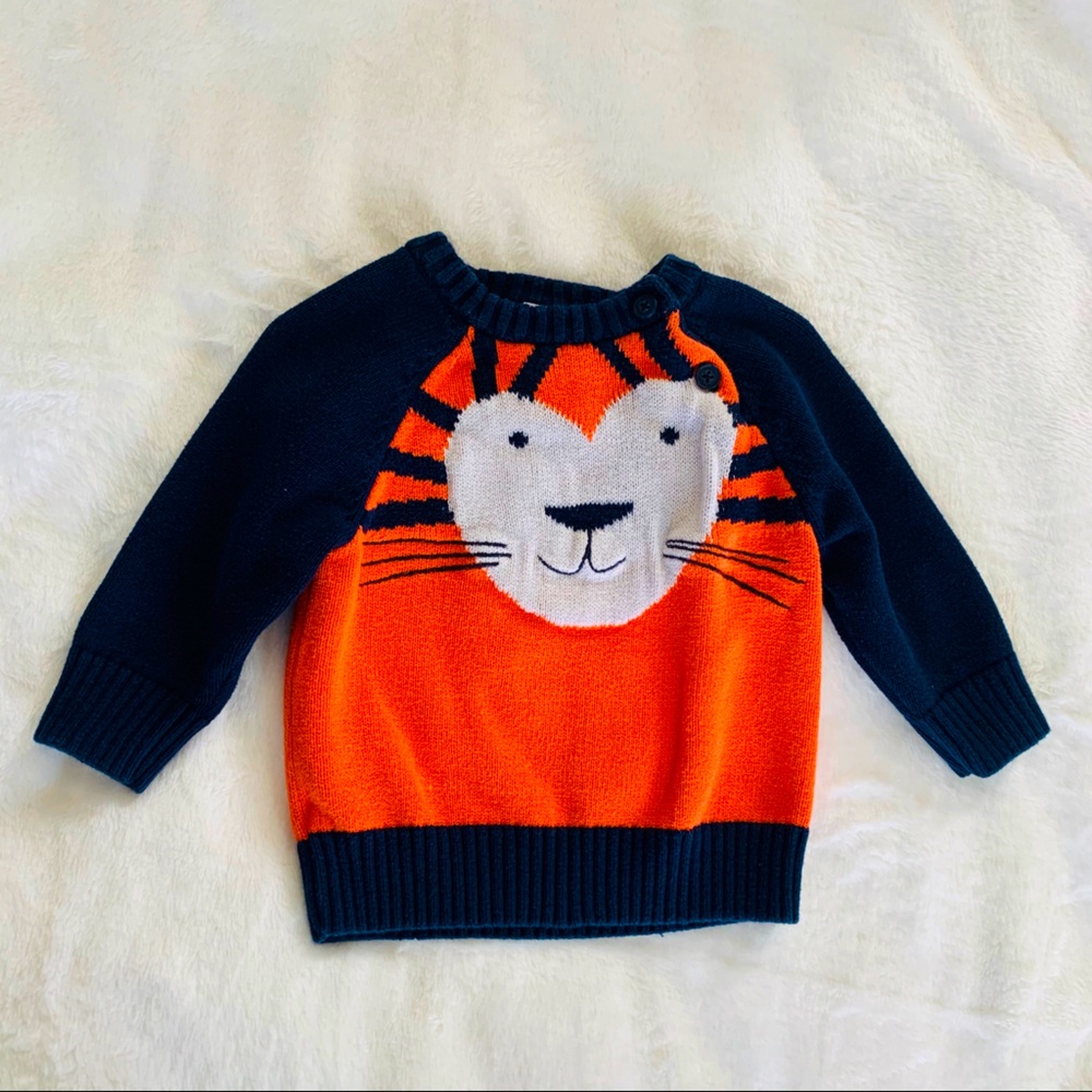 Gymboree Tiger Sweater Size 12-18 Months